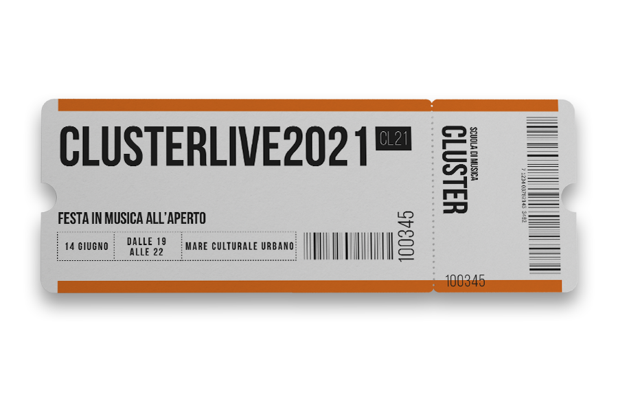 Biglietto concerto Cluster Mare Culturale Urbano
