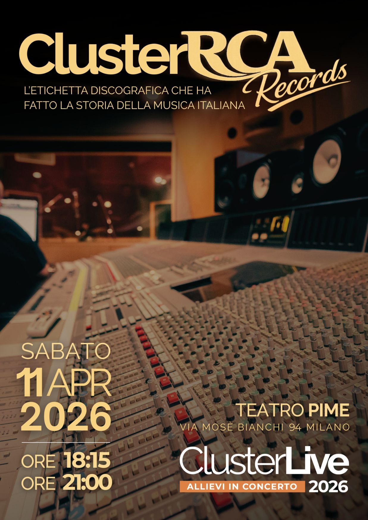 ClusteRCA Records locandina